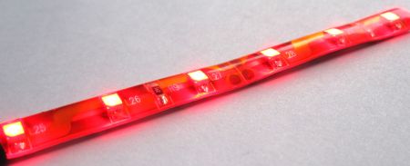 LED Streifen ROT (flexibel, wasserfest) - zum Schlieen ins Bild klicken