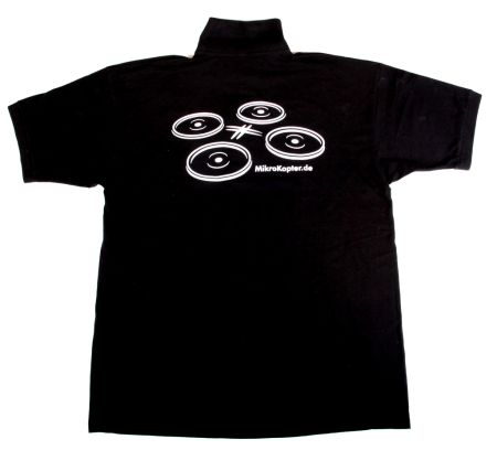 MK Polo-Shirt Gr. XL - schwarz - zum Schlieen ins Bild klicken