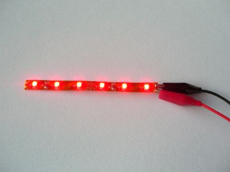 LED Streifen ROT (flexibel) - zum Schlieen ins Bild klicken